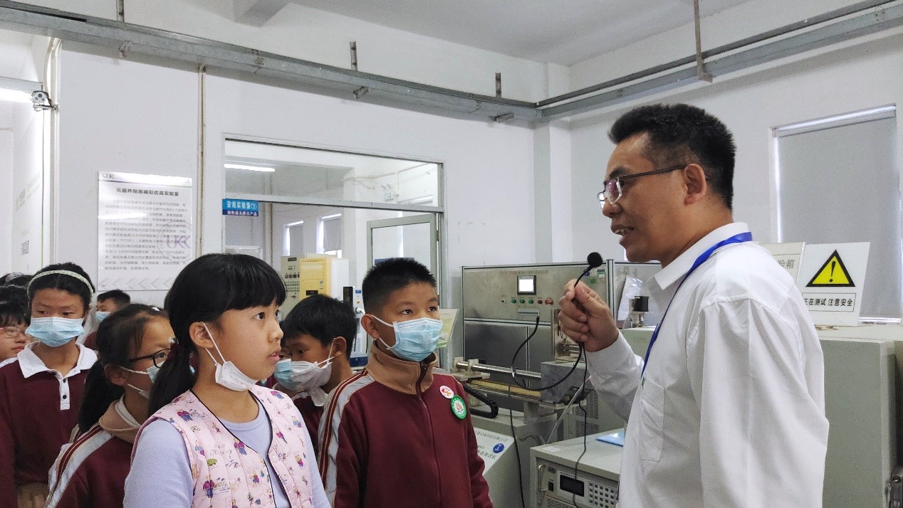 “弘扬科学精神，普及科学知识”太阳GG科普开放日及检测体验活动